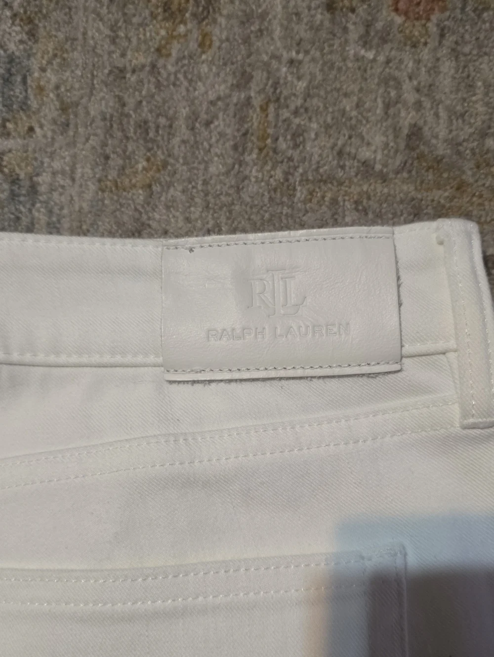Ralph Lauren White  Denim Shorts